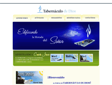 Tablet Screenshot of iglesiatabernaculodedios.com